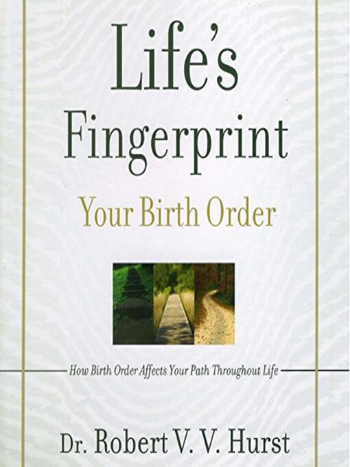 Title details for Life's Fingerprint by Dr. Robert V. V. Hurst - Wait list